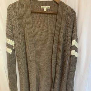 Soft brown cardigan